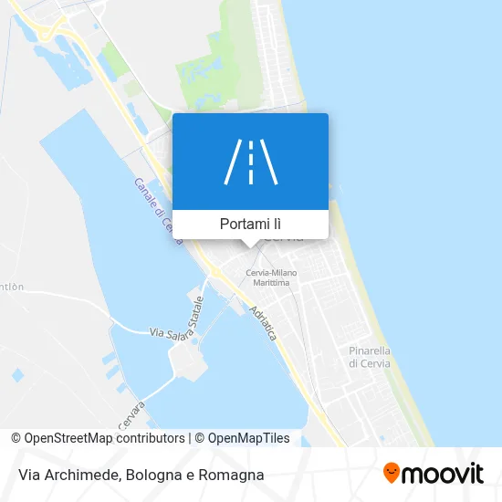 Mappa Via Archimede