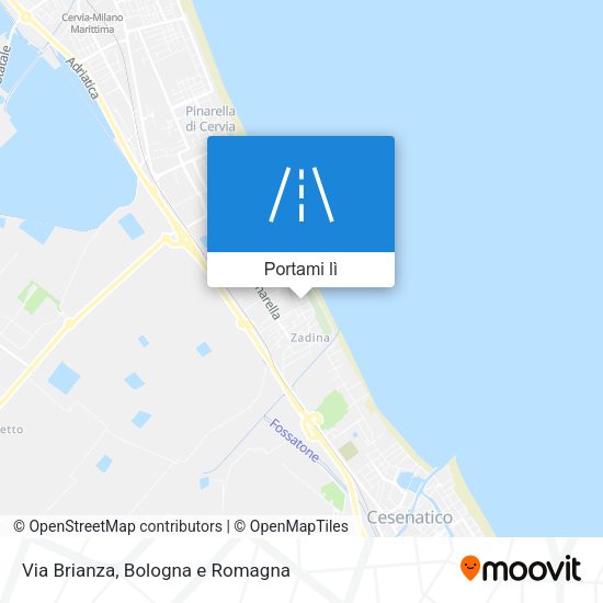 Mappa Via Brianza