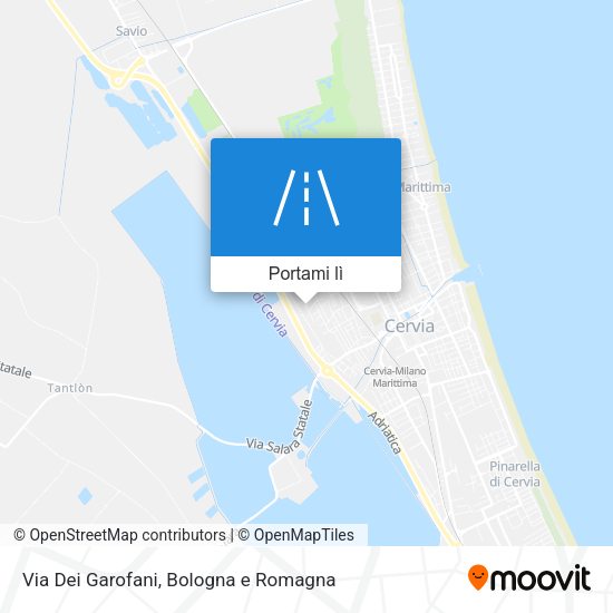 Mappa Via Dei Garofani