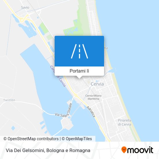 Mappa Via Dei Gelsomini