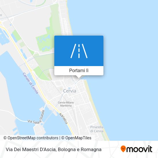 Mappa Via Dei Maestri D'Ascia