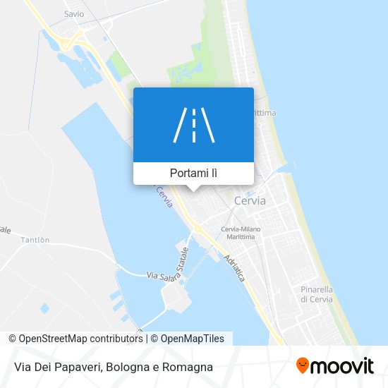Mappa Via Dei Papaveri