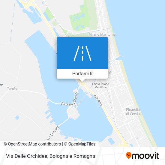 Mappa Via Delle Orchidee