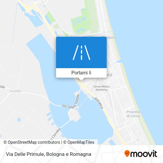 Mappa Via Delle Primule