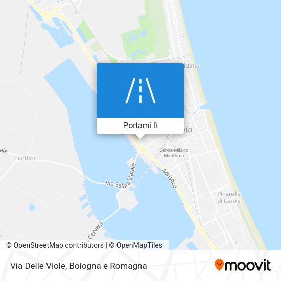 Mappa Via Delle Viole
