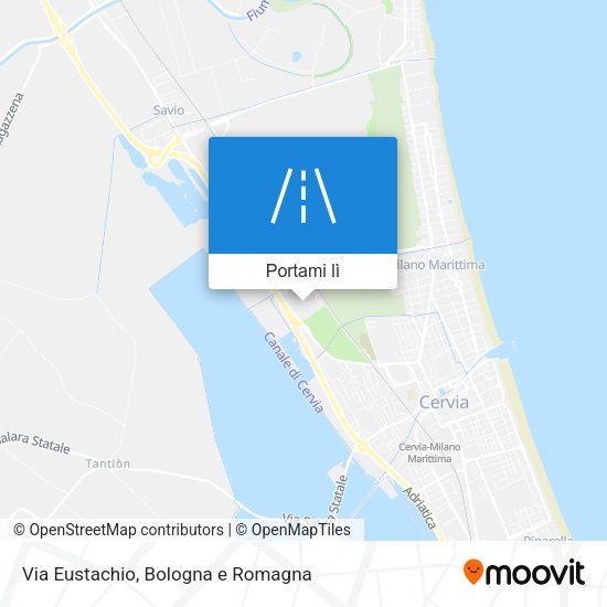 Mappa Via Eustachio
