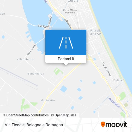Mappa Via Ficocle