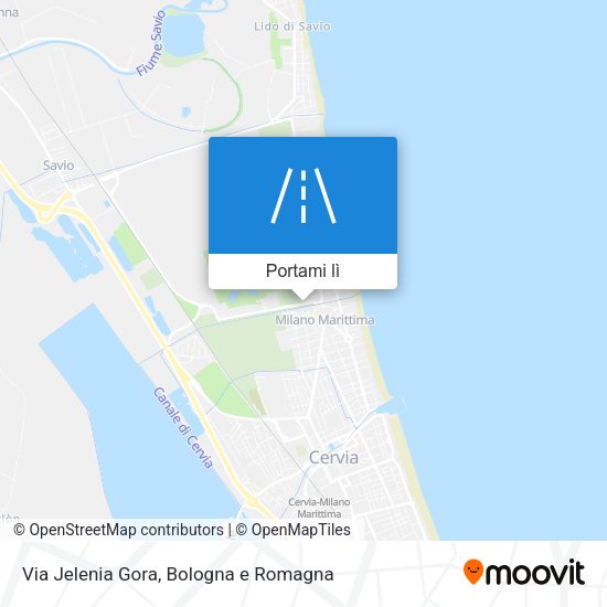 Mappa Via Jelenia Gora