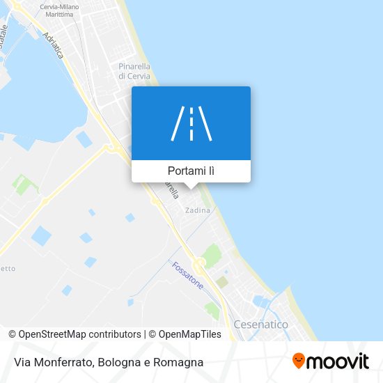 Mappa Via Monferrato