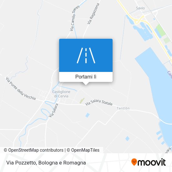 Mappa Via Pozzetto