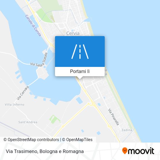Mappa Via Trasimeno