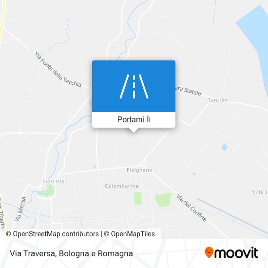 Mappa Via Traversa