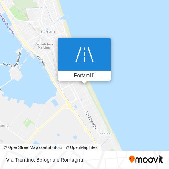 Mappa Via Trentino