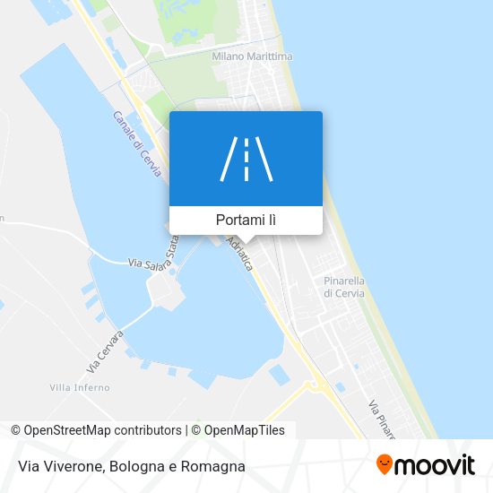 Mappa Via Viverone