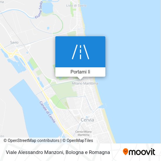Mappa Viale Alessandro Manzoni