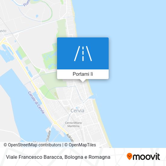 Mappa Viale Francesco Baracca