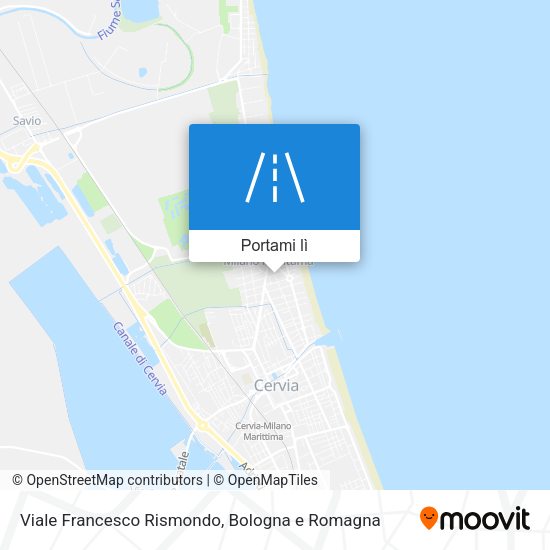 Mappa Viale Francesco Rismondo