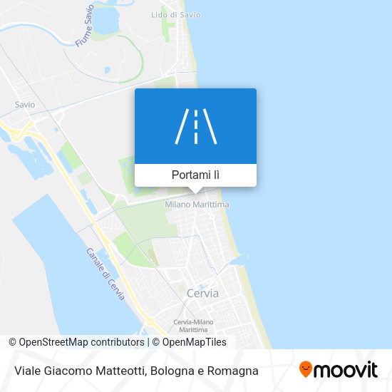 Mappa Viale Giacomo Matteotti