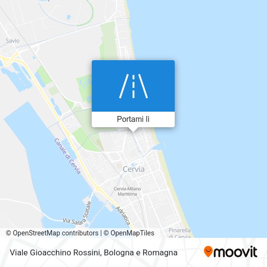 Mappa Viale Gioacchino Rossini