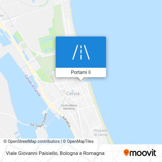 Mappa Viale Giovanni Paisiello