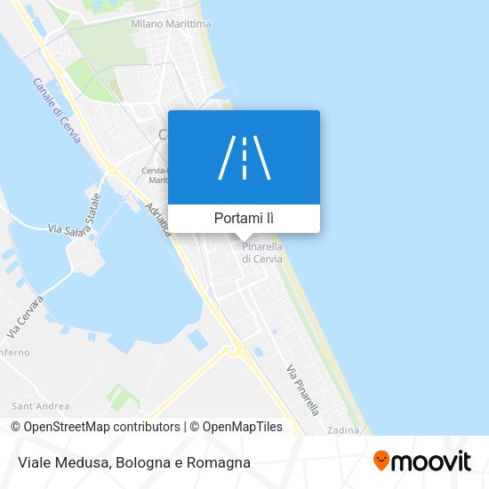 Mappa Viale Medusa