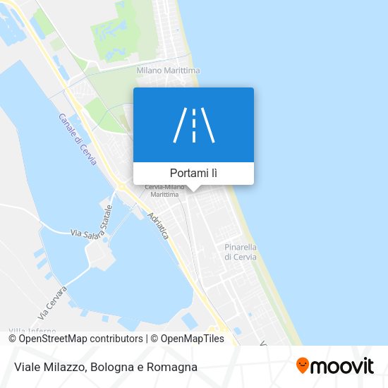 Mappa Viale Milazzo