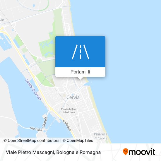 Mappa Viale Pietro Mascagni