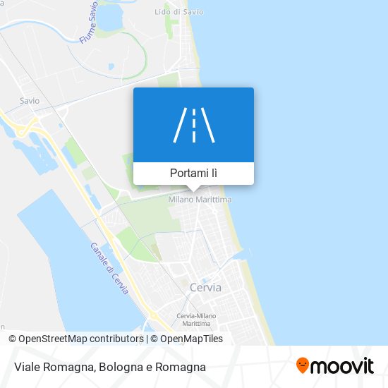 Mappa Viale Romagna