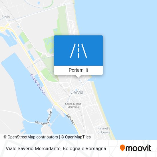 Mappa Viale Saverio Mercadante