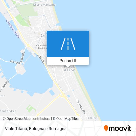 Mappa Viale Titano