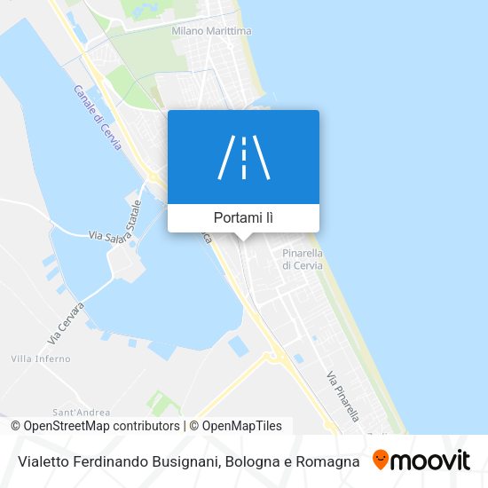 Mappa Vialetto Ferdinando Busignani