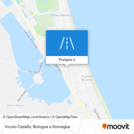 Mappa Vicolo Casello
