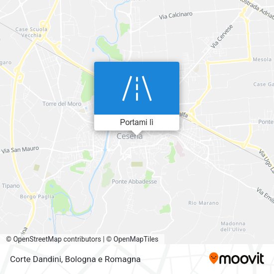 Mappa Corte Dandini