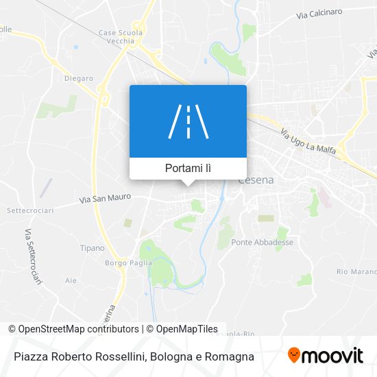 Mappa Piazza Roberto Rossellini