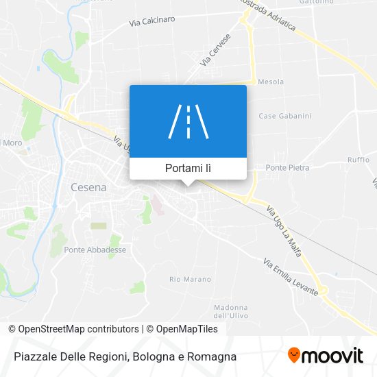 Mappa Piazzale Delle Regioni