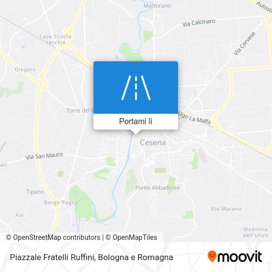 Mappa Piazzale Fratelli Ruffini