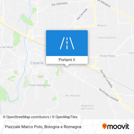Mappa Piazzale Marco Polo