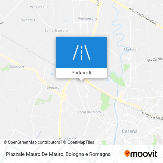 Mappa Piazzale Mauro De Mauro