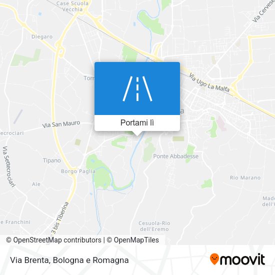 Mappa Via Brenta