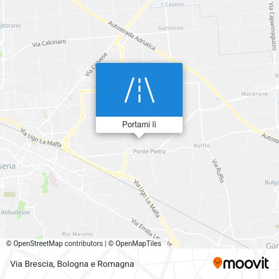 Mappa Via Brescia