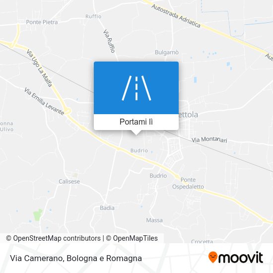 Mappa Via Camerano