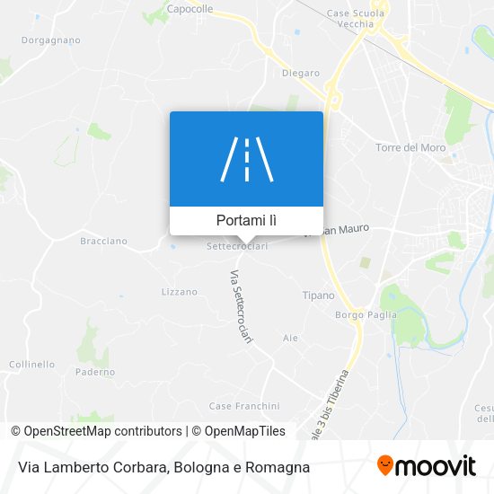 Mappa Via Lamberto Corbara