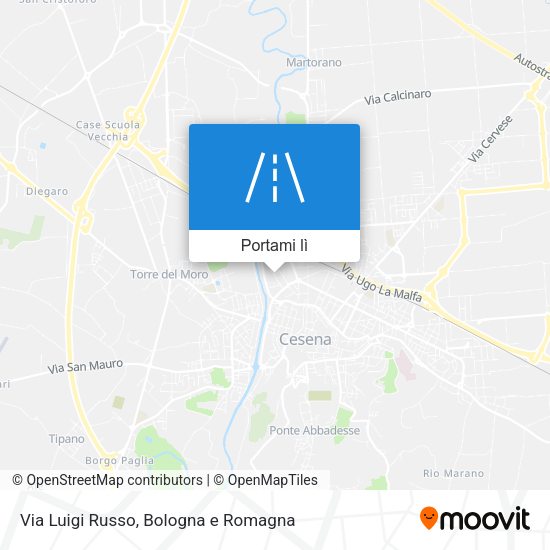 Mappa Via Luigi Russo