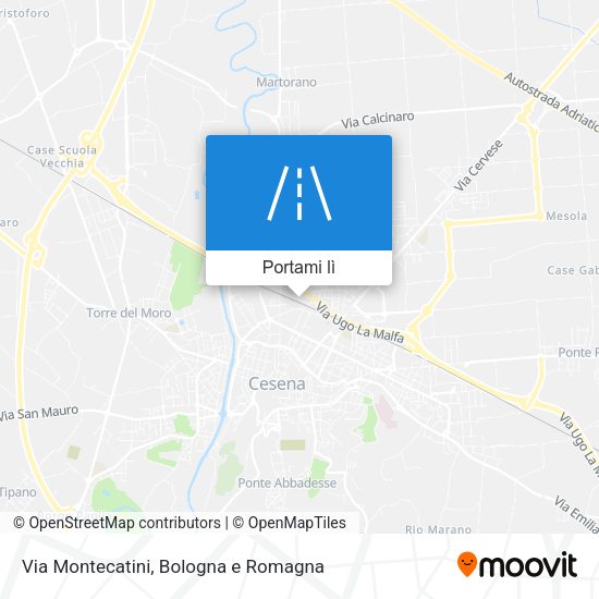 Mappa Via Montecatini
