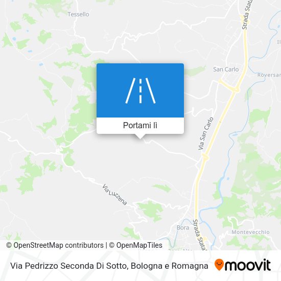 Mappa Via Pedrizzo Seconda Di Sotto