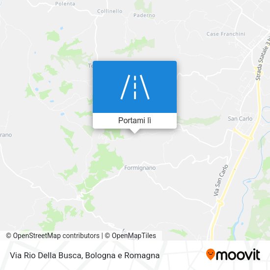 Mappa Via Rio Della Busca