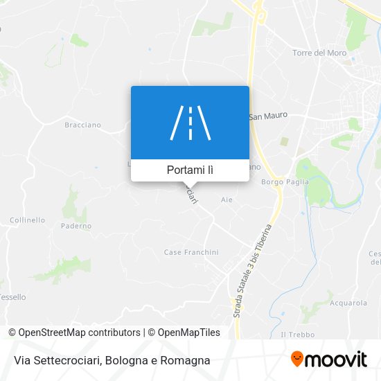 Mappa Via Settecrociari