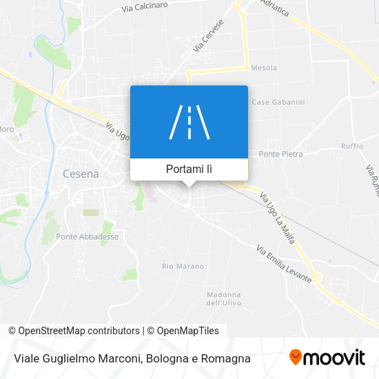 Mappa Viale Guglielmo Marconi