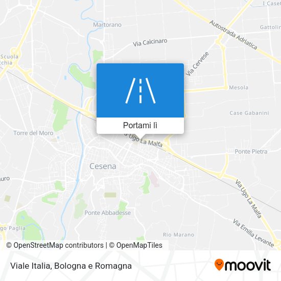 Mappa Viale Italia