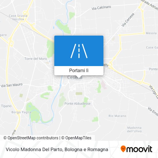 Mappa Vicolo Madonna Del Parto